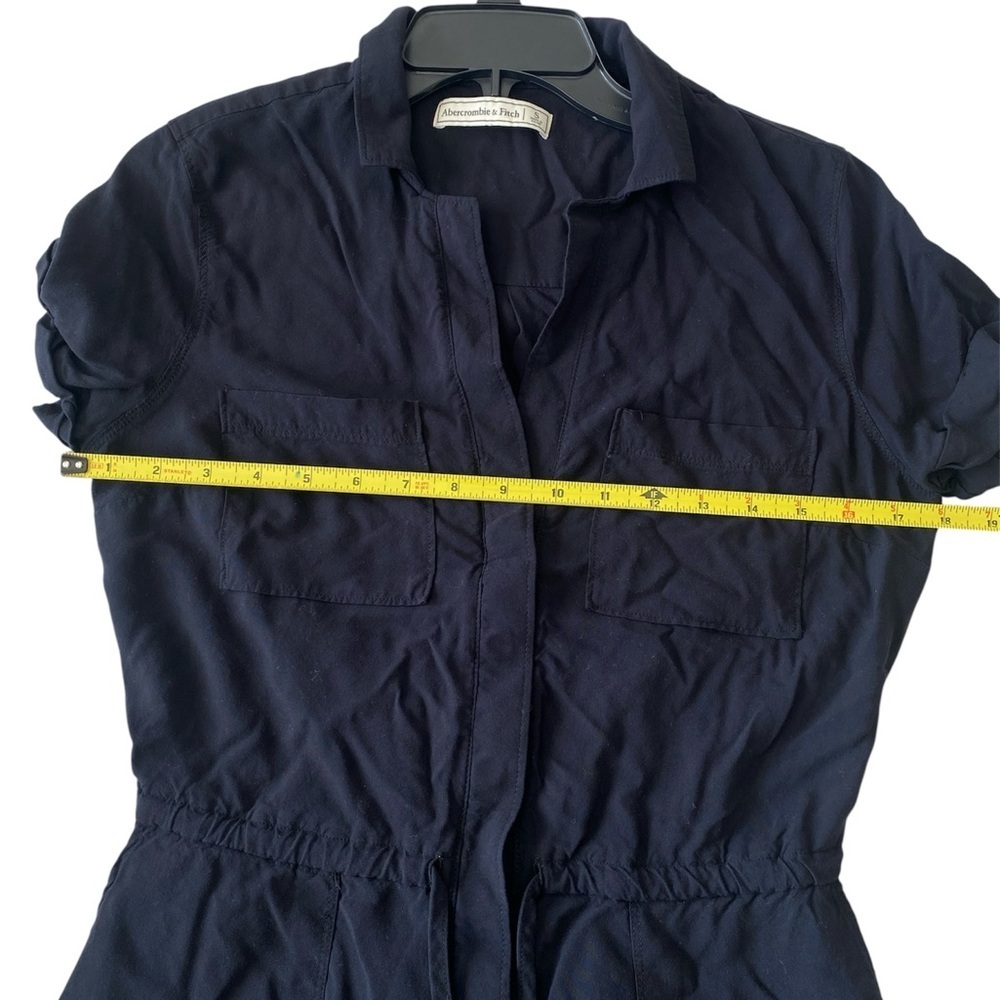 Abercrombie & Fitch The Utility Romper Black Size Small - Picture 4 of 9